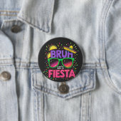 Bruh, Fiesta Cinco De Mayo, Mexikanische Kultur Button (Beispiel)