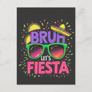Bruh, Fiesta Cinco De Mayo, Mexikanische Kultur Feiertagspostkarte