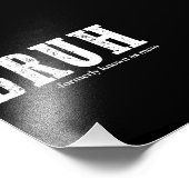 Bruh, früher bekannt als Mama Funny Mother Day Fotodruck (Ecke)