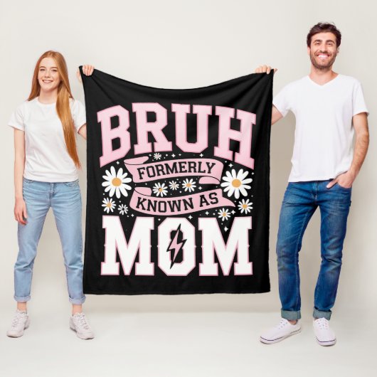 Bruh, früher bekannt als Muttertag der Mama Fleecedecke (Beispiel)