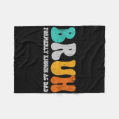 Bruh, früher bekannt als Vater Dada New Daddy Life Fleecedecke (Vorderseite (Horizontal))