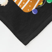 Bruh Funny Christmas Gingerbread Man Teens Boys Ki Fleecedecke (Ecke)