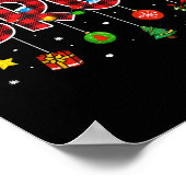 Bruh Funny Christmas Kariert Teens Boys Kids Xmas Poster (Ecke)