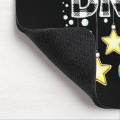 Bruh Funny Christmas Kids Buffalo Plaid Xmas Mousepad (Ecke)