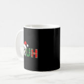 Bruh Funny Christmas Meme Xmas Teens Boys Kids Xma Kaffeetasse (Vorderseite Links)