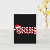 Bruh Funny Christmas Red Plaid Teens Boys Kids Xma Karte (Gelbe Blume)