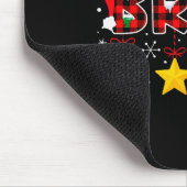 Bruh Funny Christmas Red Plaid Teens Boys Kids Xma Mousepad (Ecke)