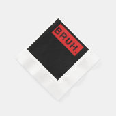 Bruh Funny Meme Sprichwort Brother Grußgeschenke T Serviette (Ecke)