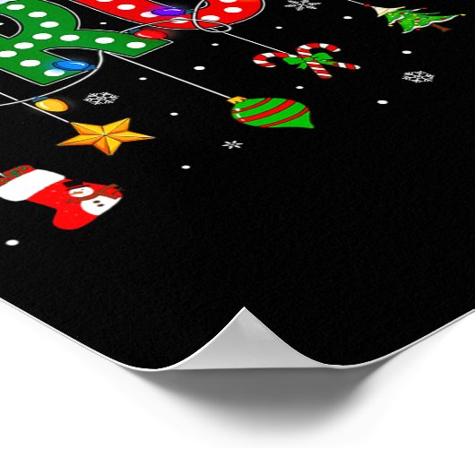 Bruh Funny Saying Bro Teens Boys Kids Christmas Pa Poster (Ecke)