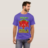 Bruh Funny Strawberry Elephant Brainrot for Boys K T-Shirt (Vorne ganz)