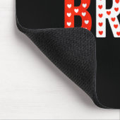 Bruh Funny Valentinstag Kids Boy Men Mousepad (Ecke)