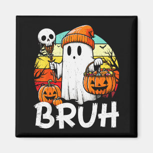 Bruh Geist Lustiger Halloween Spuk Soky Halloween Magnet