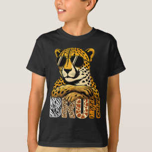 Bruh Gepard Safari Tiere Wildtiere Zoowärter Junge T-Shirt