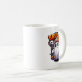 Bruh Ghost Halloween Niedlich Ghost Trick oder Tre Kaffeetasse (VorderseiteRechts)