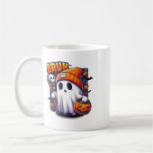 Bruh Ghost Halloween Niedlich Ghost Trick oder Tre Kaffeetasse (Links)