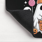 Bruh Ghost Halloween Niedlich Ghost Trick oder Tre Mousepad (Ecke)