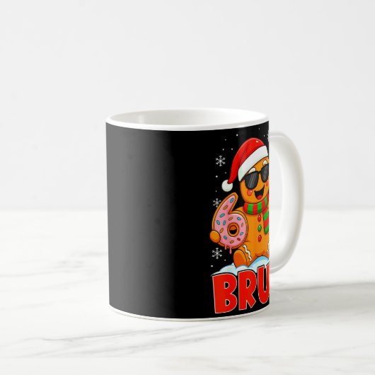 Bruh Gingerbread Six Seven 67 Ice Cream Drip Chris Kaffeetasse (VorderseiteRechts)