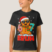 Bruh Gingerbread Six Seven 67 Ice Cream Drip Chris T-Shirt (Vorderseite)