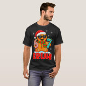 Bruh Gingerbread Six Seven 67 Ice Cream Drip Chris T-Shirt (Vorne ganz)