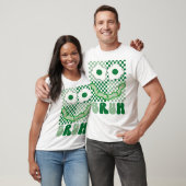 Bruh Green Face Eggs and Bacon Ham St Patrick's T-Shirt (Unisex)