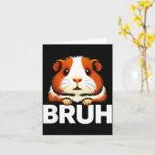 Bruh Guinea G Karte (Gelbe Blume)