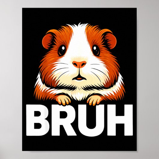 Bruh Guinea G Poster (Vorne)