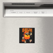 Bruh Halloween Team Candy Corn Trick Or Treat Kids Magnet (In Situ (Geschirrspüler))