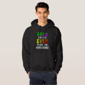 Bruh hat sogar den Lehrer Stud gelesen Hoodie (Vorne ganz)