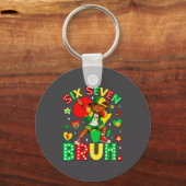 Bruh History Dabbing 67 African American Seven Bla Schlüsselanhänger (Vorderseite)