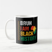 Bruh I Bin Black History Kaffeetasse (Links)
