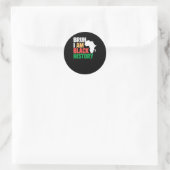 Bruh I bin Black Hstory Sticker (Tasche)
