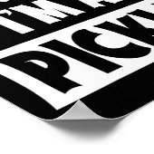 Bruh I bin ein Pickle Funny Lazy Halloween Kostüm Poster (Ecke)