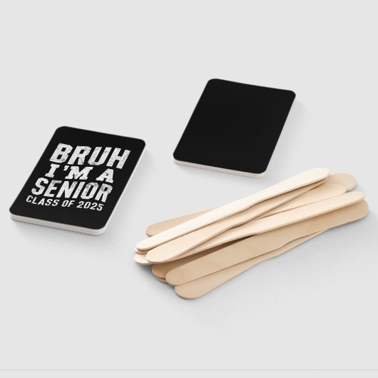 Bruh I bin Senior Class of 2025 Abschluss Fächer (Non-assembled)