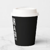 Bruh I bin Senior Class of 2025 Abschluss Pappbecher (Links)