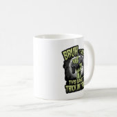 Bruh I hat dieses Spiel zum Trick oder Treat Funny Kaffeetasse (VorderseiteRechts)