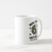 Bruh I Survived 67 Days Camo Checkered Counselor L Kaffeetasse (VorderseiteRechts)