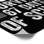 Bruh I Survived 67 Days Of School Teachers Kids Si Poster (Ecke)