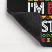 Bruh ich bin Schwarzer Geschichtsmonat Afrikanisch Mousepad (Ecke)
