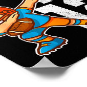 Bruh I'm 12 Funny Dab Se Football Gift For 12th Bi Poster (Ecke)