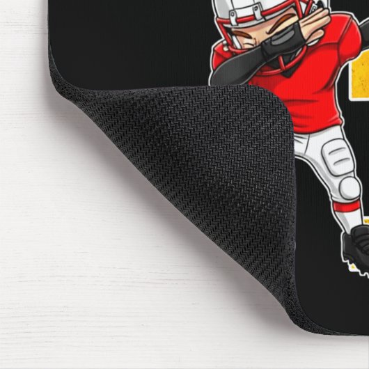 Bruh I'm 13 Year Old Football Player Boy 13th Birt Mousepad (Ecke)