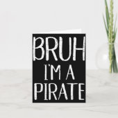 Bruh Im A Rate Funny Meme Halloween Costume Men Wo Karte (Vorderseite)