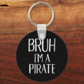Bruh Im A Rate Funny Meme Halloween Costume Men Wo Schlüsselanhänger (Vorderseite)