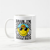 Bruh I'm Double Digits 10 Year Old Boy Birthday 10 Kaffeetasse (Links)