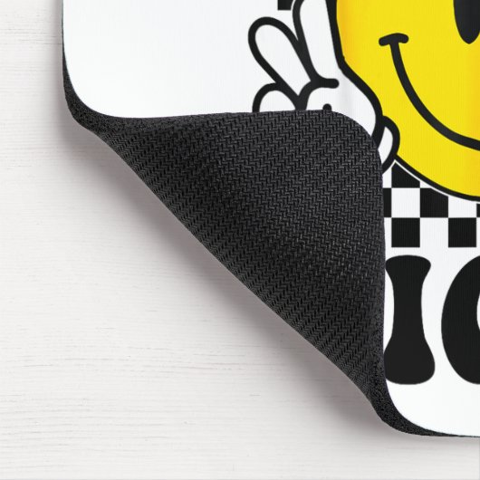 Bruh I'm Eight 8 8th Birthday Groovy Boys Girls 8 Mousepad (Ecke)