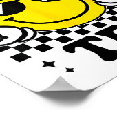 Bruh I'm Ten 10 10th Birthday Groovy Boys Girls 10 Poster (Ecke)