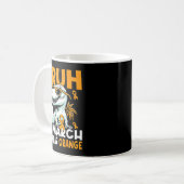 Bruh In March We Wear Orange Ms Multiple Sclerosis Kaffeetasse (Vorderseite Links)