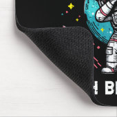 Bruh Its My 11th Birthday Astronaut Dab 11 Bday Bo Mousepad (Ecke)