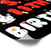 Bruh Its My 11th Birthday Hands 11 Year Bday Girls Poster (Ecke)