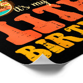 Bruh Its My 11th Birthday Sungles 11 Bday Girls Bo Poster (Ecke)