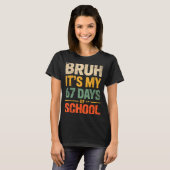 Bruh It's My 67 Days Of School Funny 6 7 Meme Boys T-Shirt (Vorne ganz)